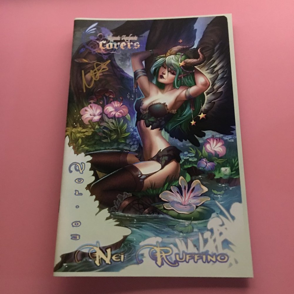 NEW, SIGNED, RARE Organic Mechanic Covers Vol. 3